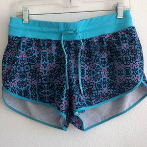 Fabletics run shorts with built-in undies